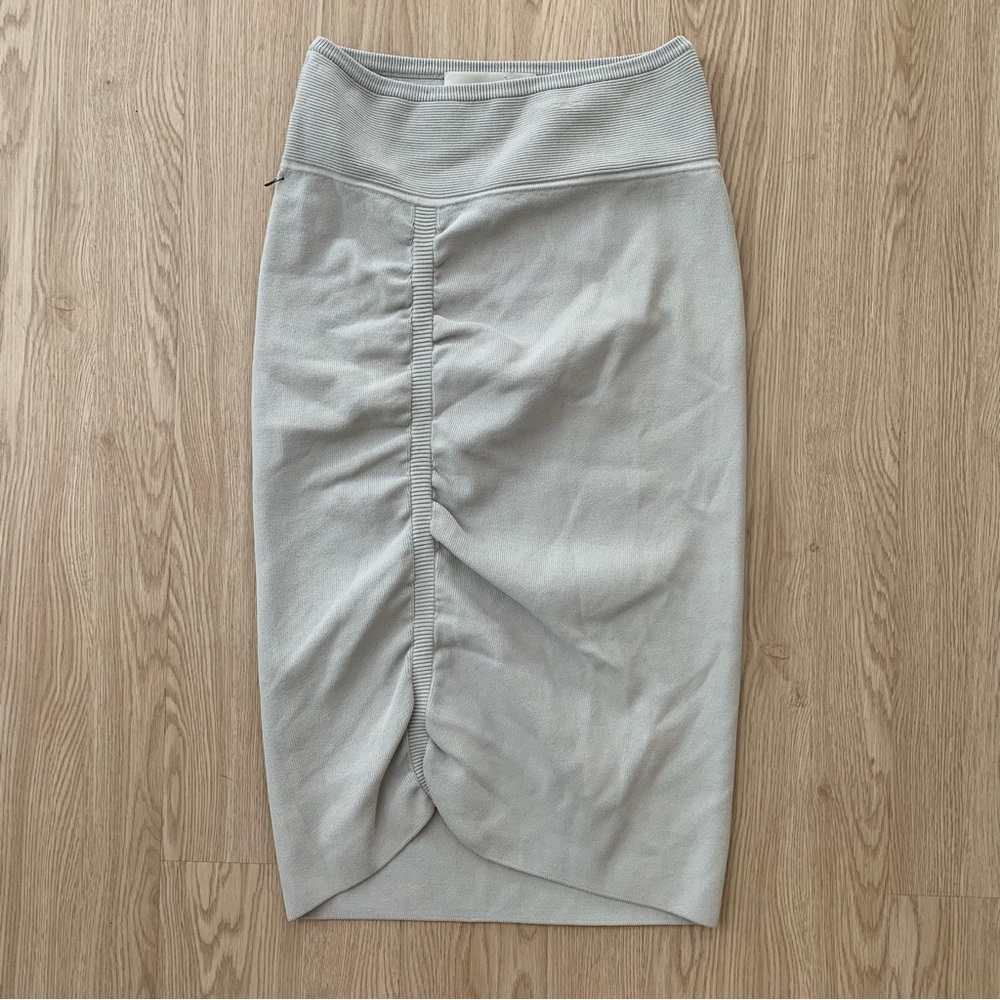 Brochu Walker side ruched stretch knit pencil skirt nwot